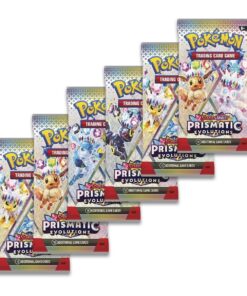 Pokemon TCG Scarlet and Violet Prismatic Evolutions Booster Bundle (6 Packs) ENG 6 P10343 10 10025 101 02 - Pokemon TCG