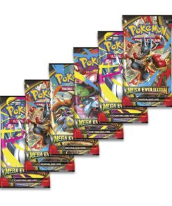 Pokemon TCG: Mega Evolution Booster Bundle (6 Packs) 6 P10346 10 10054 108 02 - Pokemon TCG