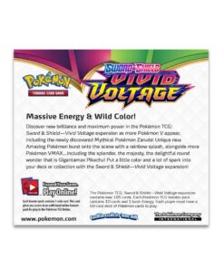 Pokemon TCG Sword and Shield Vivid Voltage Booster Display Box (36 Packs) ENG 9 P6685 175 80749 04 - Pokemon TCG