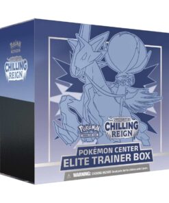 Pokemon TCG Chilling Reign Pokemon Center Shadow Rider Calyrex Elite Trainer Box ENG