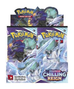 Pokemon TCG Sword and Shield Chilling Reign Booster Display Box (36 Packs) ENG 8 P7036 699 81846 02 - Pokemon TCG