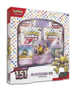 Pokemon TCG Scarlet and Violet 151 Collection Alakazam ex ENG