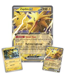 Pokemon TCG Scarlet and Violet 151 Collection Zapdos ex ENG 12 P9433 290 85313 02 - Pokemon TCG