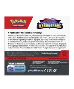 Pokemon TCG: Scarlet and Violet Twilight Masquerade Booster Box (36 Packs) ENG 5 P9505 699 86340 03 - Pokemon TCG