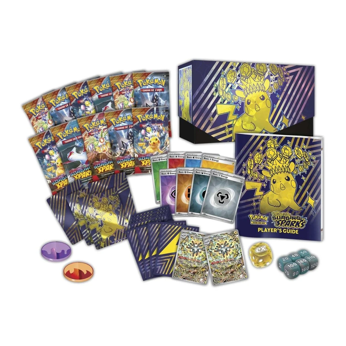 Pokemon TCG Scarlet and Violet Surging Sparks Pokemon Center Elite Trainer Box ENG 3 Pokemon TCG Scarlet and Violet Surging Sparks Pokemon Center Elite Trainer Box ENG - Image 3
