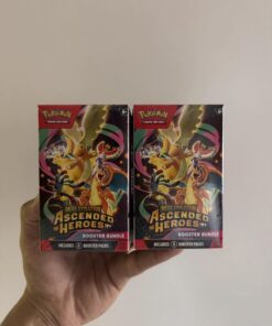 Alternative view of Pokemon TCG Mega Evolution Ascended Heroes Booster Bundle (6 Packs) ENG